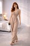 Imported Crepe Fabric Strap Wide Leg Jumpsuit Dress (Colorful)