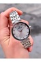 New Season Women's Silver Stone Detailed Elegant and Sparkling Wristwatch - 5