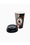 Aygün Excodi Cup - [Cup] 8 oz Cardboard Cup with Lid - 250 ml - 100 Pieces Quality Vending Machine Cup, S - 3