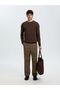 Pullover mit Rundhalsausschnitt Langarm - 6