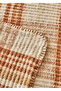 بطانية نوح القطنية الفردية الاسكتلندية باللون البني (150x200 سم) - 3