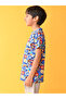 All Over Print Round Neck T-Shirt - 2