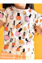 Nail Polish Graphic Print T-Shirt - 4