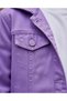 Girl's Colorful Mobile Hooded Seasonal Denim Jacket - 6