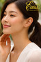 1/2 Inch Endless Hoop Gold Earring | Stainless Steel | 18K Gold Plated | Hypo Allergenic - 5