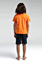 Men's child bermida set - orange - 5