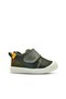 Hugo Air Mesh and Genuine Leather Detailed Baby Boy Shoes Khaki