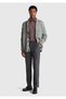 Men's Multi-Colored Cotton and Wool Blend Ribbed Detailed Buttoned Double-Breasted Cardigan - 5