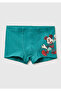 Boy's green disney printed boxer