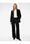 High Waist Pocketed Wide Leg Pants with Belt Detail in Viscose Blend