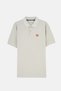 Red Fox Polo Neck T-Shirt - Gray