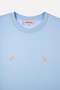 Seashells Lightweight Women's T-Shirt - Light Blue - 4