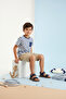 Pablo Boys' Leather Sandals Navy Blue - 2