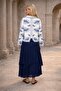 Embroidered Design Gabardine Jacket - 3