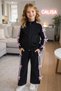 Young Girl Suit with Ribbon Detail - 5