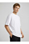 Oversize Fit Thick Textured Black T-Shirt - 5