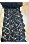 29 cm Black Floral Embroidery Ribbon Sewing Accessory 1 Meter