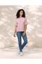 Women Pink Embellished T-Shirt - 3