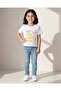 Girls White Embellished T-Shirt - 3