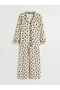 Sparkling Choices from Shining Store Shirt Roba Collar Bowknot Printed Maternity Pajama Set
