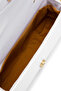 Clamshell Baguette Adel Crossbody Women's Bag White - 5