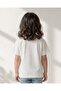 Girls White Embellished T-Shirt - 4