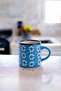 Daisy Patterned Espresso Cup Set of 4 – Ceramic Coffee Cup Turkish Coffee & Espresso Cup - 5