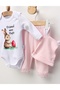 Minikids 3-piece set, My First Easter, pink - 6
