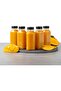 Premium 200ml Transparent Plastic Bottle with Black Screw Cap Pack of 10 - 5