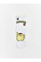 Esvab • Modern & Distinctive Pompompurin Embroidered Girls' Socks 3-Piece Set - 2