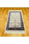 Classic Ottoman Patterned Mihrap Silk Prayer Rug - 2