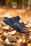 Women's - Men's Double Buckle Madrid Double Strap Casual Home, Outdoor, Beach Slippers Model Navy Blue Gala - 4