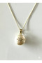 3S Premium Gold Steel Sparkling Star Pearl Necklace - 2