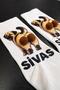 Yigido Pompom Kanga Sivas White Unisex Socks - 2