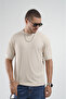 Trend Biz Half Oversize Ribbed Flexible Textured Men's T-Shirt