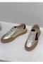 26Y-055-Sandra Genuine Leather Orthopedic Flat Sole Sneaker Sports Shoes for Women - 4