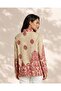Women Beige Printed Casual Blouse - 3