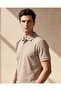 Men Grey Basic Polo Shirt - 4