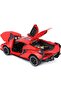 Diecast Metal Sports Car Model with Opening Scissor Doors & LED Lights - 2
