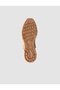 Suede Genuine Leather Brown Women's Sneaker Shoes - 7