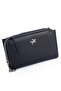 Women's Medium Size Multi-Card Holder and Coin Compartment Black Dona - 3