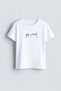 Mustafa Kemal Atatürk Signature Printed Crew Neck White Kids T-Shirt T-Shirt