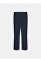 72260 Fabric Trousers with Pen Detail - Navy Blue - 7