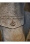 Men's Brown Corduroy Jacket - Safari Model Seasonal Outerwear - 3