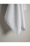 Angelise 100% Cotton Face Towel - White/Mint Green - 50X70 cm - 4