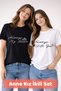 Mother's Day Gift Mother-Daughter T-Shirt Set – Always My Home & Always with You Two-Piece Combination