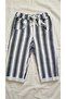 Baseball-Themed Sweatshirt with Inflatable Vest and Striped Pants Triple Baby Set - 6