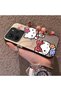 Silicone Edge Hard Back Phone Case Kitty Pattern Compatible with Redmi Note 14