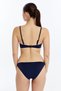 Eve Side Detailed Bikini Bottom - Navy Blue - 7