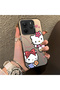 Silicone Edge Hard Back Phone Case Kitty Pattern Compatible with Redmi Note 14 - 2